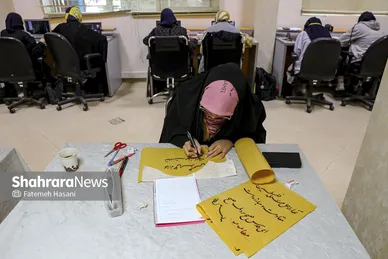 هنرنمایی دختران نوجوان مشهدی در حمایت از شهدای نوجوان غزه و لبنان