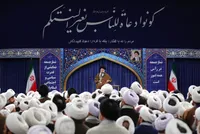 رهبر معظم انقلاب: حضور در انتخابات صرفاً تکلیف نیست حق مردم است + فیلم