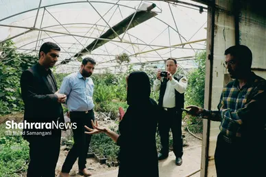 گزارش تصویری | بازسازی صحنه قتل صاحب گلخانه در بلوار شاهنامه
