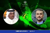 گفت‌وگوی تلفنی امیرعبداللهیان با نخست وزیر قطر