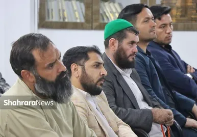 ابراز همدردی مهاجرین افغانستانی در مشهد با ملت شریف ایران