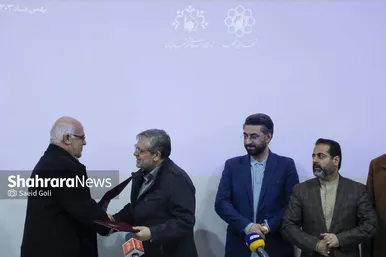 گزارش تصویری | جلسه امضای تفاهم‌نامه همکاری شهرداری مشهد مقدس و بنیاد مسکن انقلاب اسلامی خراسان رضوی