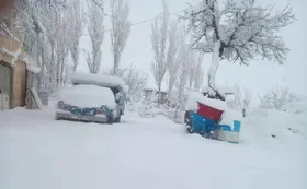 ویدئو| بارش برف بهاری در روستا&zwnj;های سلماس (۲۱ فروردین ۱۴۰۳)