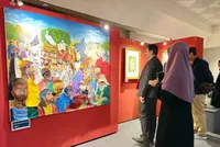 ‍‍‍‍‍ «سرای امید»، امضای هنر نوجوانان مشهدی پای وطن