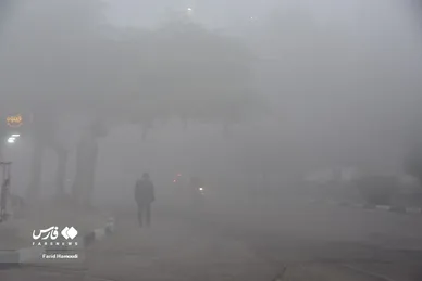 مه در آبادان (۱۹ آذر ۱۴۰۲)
