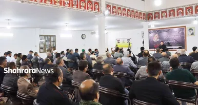 ابراز همدردی مهاجرین افغانستانی در مشهد با ملت شریف ایران