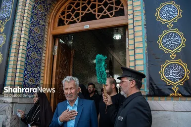عزادرای شهادت امام رضا (ع) در حرم مطهر رضوی