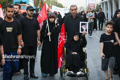گزارش تصویری | مراسم جاماندگان اربعین حسینی در مشهد ۳