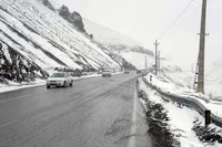 ویدئو| تصویری متفاوت از زمستان جاده چالوس