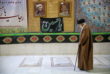 حضور رهبر معظم انقلاب در مرقد مطهر امام خمینی(ره) و گلزار شهیدان