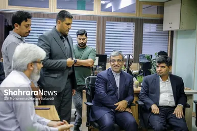 بازدید استاندار خراسان رضوی از موسسه فرهنگی شهرآرا