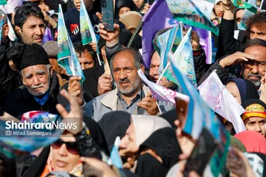گزارش تصویری | اجتماع عظیم منتظران ظهور در مشهد (۲۶ بهمن ۱۴۰۳)