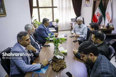 گزارش تصویری | بازدید مدیران شهری از روزنامه شهرآرا به مناسبت شانزدهمین سالگرد انتشار این روزنامه