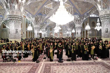 جشن دانش آموختگان علوم پزشکی کشور در حرم مطهر رضوی