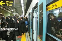 گلایه مشهدی‌ها از افزایش سرفاصله زمانی مترو | ۹ دقیقه انتظار برای خط یک