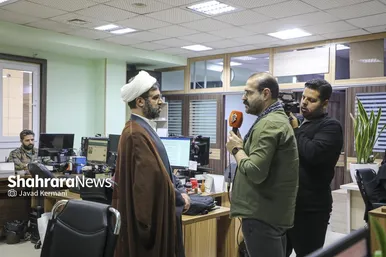 گزارش تصویری | بازدید حجت‌الاسلام اخلاقی‌ نماینده مردم مشهد در مجلس شورای اسلامی از موسسه فرهنگی شهرآرا