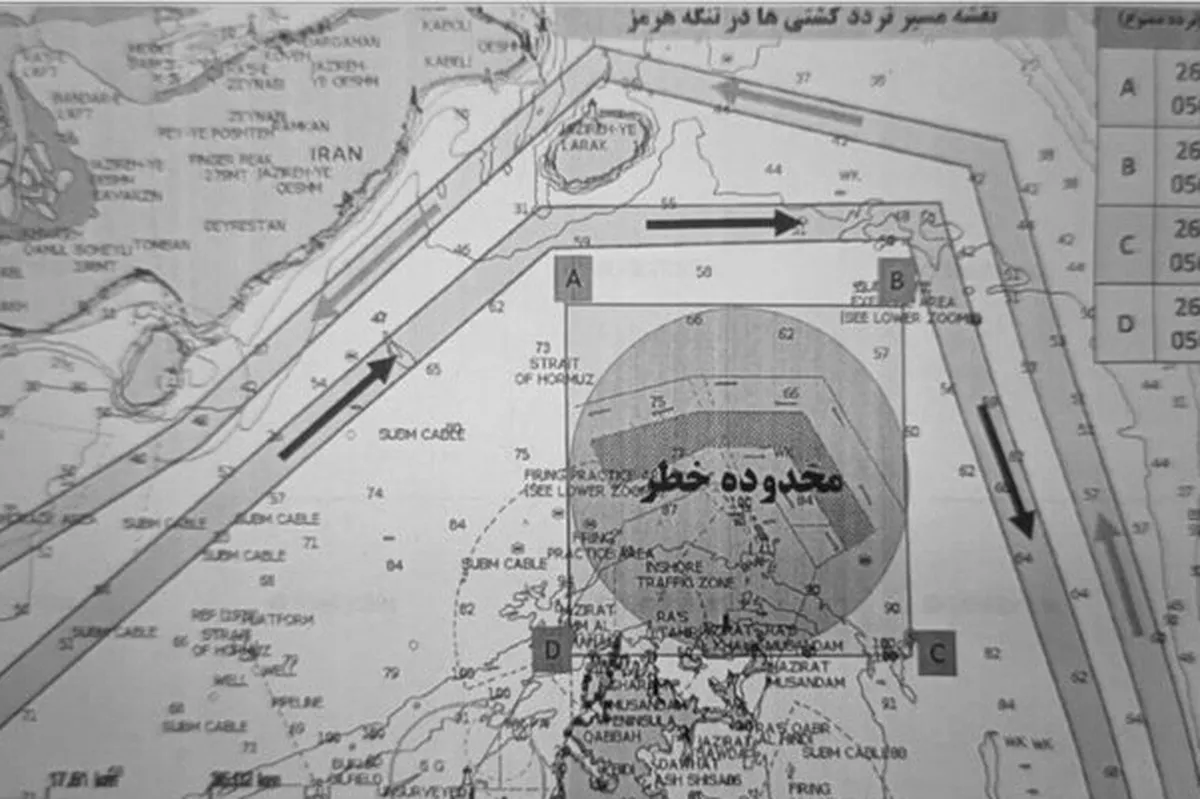 هشدار سپاه درباره عبور شناور‌های نظامی از تنگه هرمز