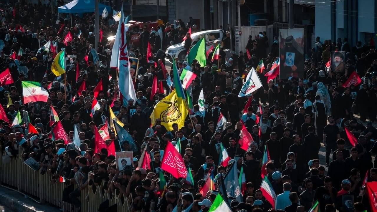 سلام بر خانه پدری | لحظه به لحظه با تشییع پیکر رهبر شهید در نجف + فیلم و عکس
