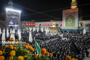 گزارش تصویری | شام غریبان حسینی در حرم امام‌رضا(ع) (۱۵ تیر ۱۴۰۴)