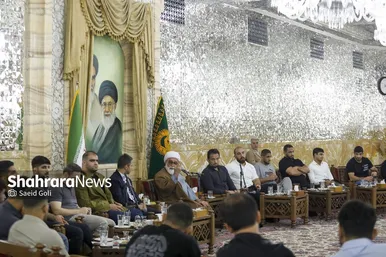 گزارش تصویری | دیدار اعضای تیم‌های ملی کشتی آزاد و فرنگی با تولیت آستان قدس رضوی