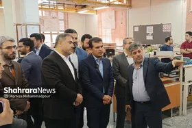 بازدید معاون علمی و فناوری رئیس&zwnj;جمهور از پارک علم و فناوری استان | آغاز ساخت برج فناوری هوش مصنوعی در مشهد + فیلم