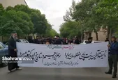 حضور هنرمندان مشهدی در مراسم تشییع پیکر مطهر شهید رئیسی