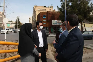 بازدید سرزده  سیدعبدالله ارجائی شهردار مشهدالرضا(ع) از طرح شهرتکانی نوروز ١٤٠١