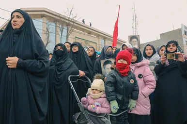 تشییع و تدفین شهید گمنام در زائر شهر رضوی