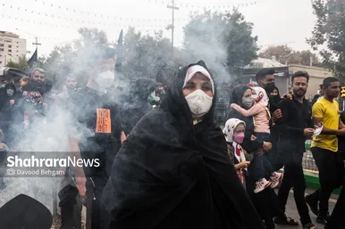 عزاداری روز شهادت امام رضا علیه اسلام در مشهد
