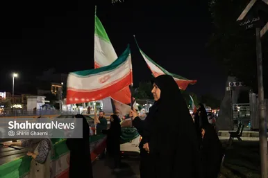 گزارش تصویری | هشتادوهشتمین شب حضور مردم مشهد در خیابان (۶خرداد۱۴۰۵)