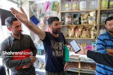 بازسازی صحنه قتل در عطاری