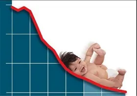 کاهش بی&zwnj;سابقه موالید در دو دهه اخیر+ نمودار