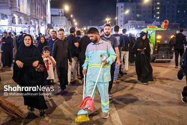گزارش تصویری | آغاز فعالیت های اربعینی شهرداری مشهد در شهر نجف