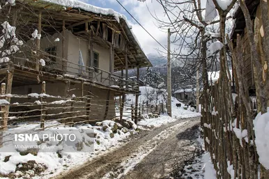 ایران زیباست | زمستان روستای ییلاقی بالا چلی