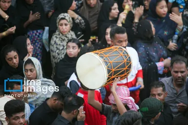 محرم ۱۴۰۴ | عکس‌هایی از آیین سنتی «عَلَم پیغمبر» در میناب