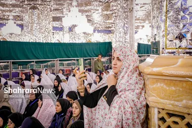 بزرگداشت مقام پرستار در حرم رضوی