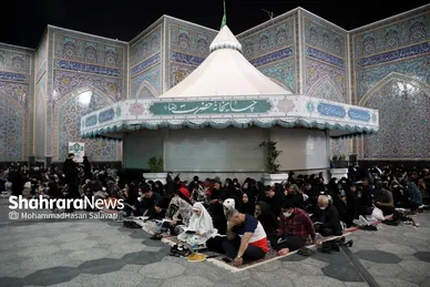 احیای شب بیست و سوم ماه مبارک رمضان در حرم مطهر رضوی