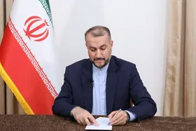 پیام تسلیت وزیر امور خارجه در پی شهادت رئیس موقت مجلس فلسطین