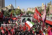 مراسم تشییع پیکر رهبر شهید در مشهد بدون هیچ حادثه‌ای به سرانجام مطلوب رسید