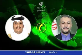 گفت&zwnj;وگوی تلفنی وزرای امور خارجه ایران و قطر | درباره دارایی&zwnj;های آزاد شده ایران نزد قطر