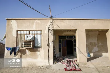 خسارات زلزله در روستاهای هرمزگان
