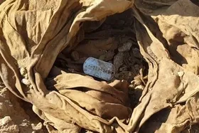 کشف پیکر یک شهید در هنگام آماده&zwnj;سازی مواکب شلمچه + عکس