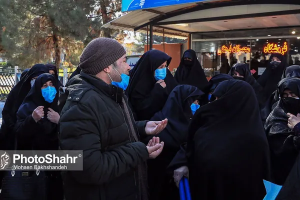 تشییع پیکر مرحوم «محمدحسن راستگو» در مشهد + تصاویر