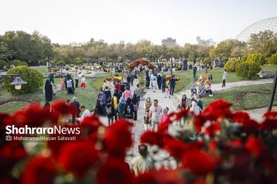گزارش تصویری | طعم و رنگ پاییز در باغ مشهد
