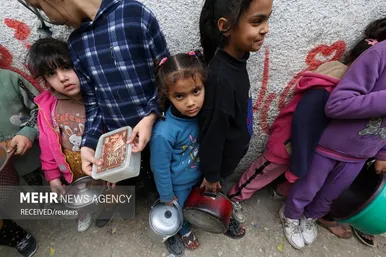 قحطی در  غزه
