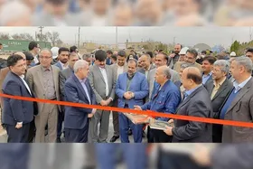 افتتاح فاز اول تصفیه&zwnj;خانه چرمشهر مشهد