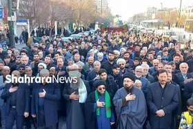 اجتماع هیئت&zwnj;های مذهبی مهاجران افغانستانی مقیم مشهد در روز شهادت حضرت زهرا(س)