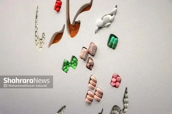 «رواق حافظ»؛ نمایشگاه گروهی هنرهای تجسمی در نگارخانه فردوسی مشهد + تصاویر