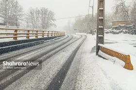 احتمال انسداد جاده&zwnj;های خراسان رضوی در پی بارش برف و لغزندگی محور&zwnj;ها طی فردا (یکم بهمن ۱۴۰۴)