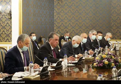 استقبال رسمی رئیسی از رئیس جمهور تاجیکستان